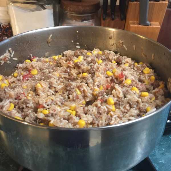 Beef and Rice Dish