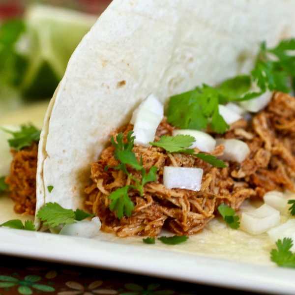 Spicy Shredded Slow Cooker Chicken