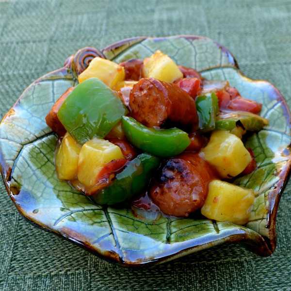 Sweet and Sour Sausage