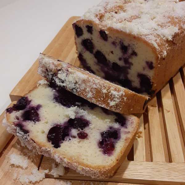 Blueberry Bread with Sour Cream
