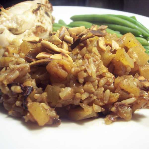 Pumpkin Rice with Apricots