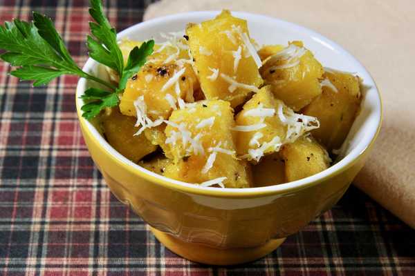 Roasted Acorn Squash with Parmesan