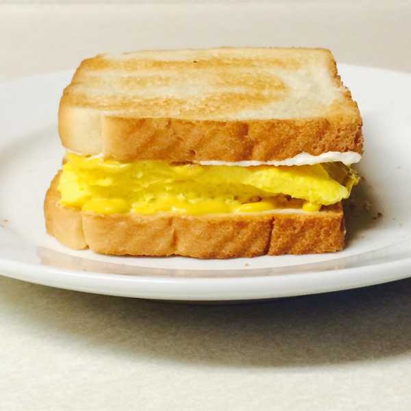 Tom’s Scrambled Egg Sandwich
